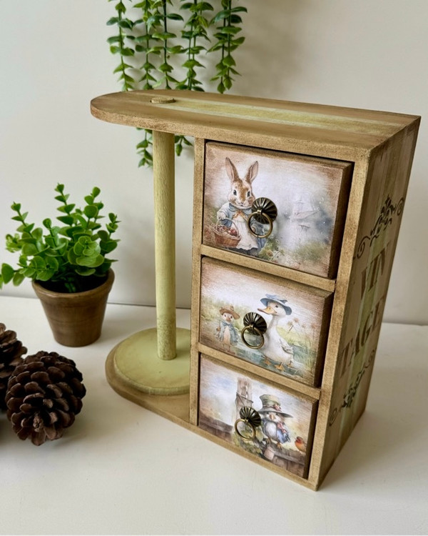 جادستمال رولی چوبی