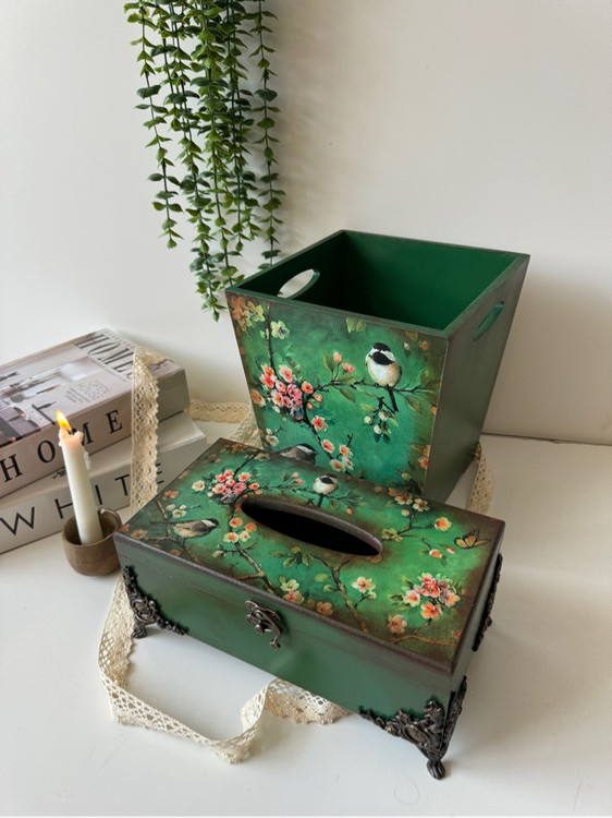 سطل و جادستمال پذیرایی