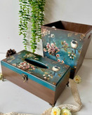 سطل و جادستمال کاغذی جدید