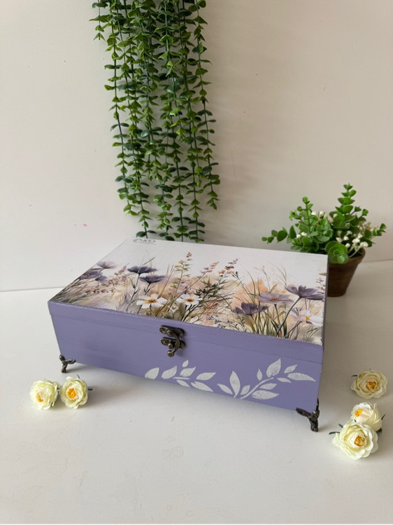 تیبگ باکس رنگ یاسی