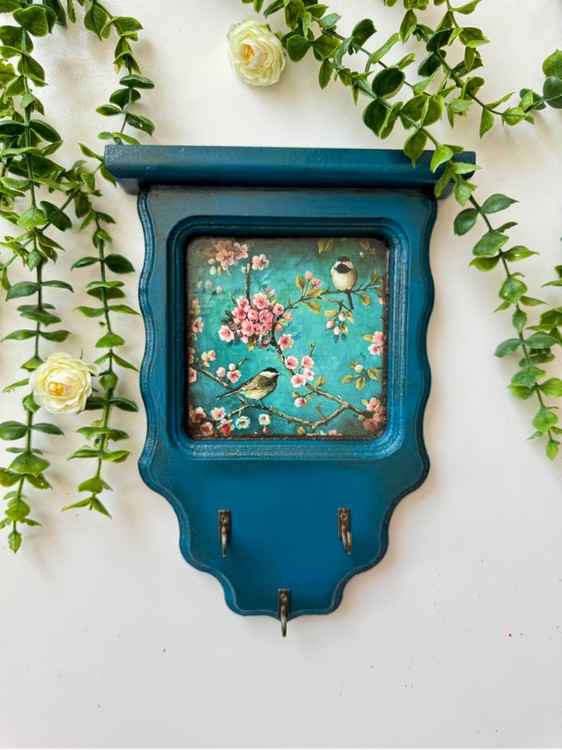 جاکلیدی دیواری فیروزه ای