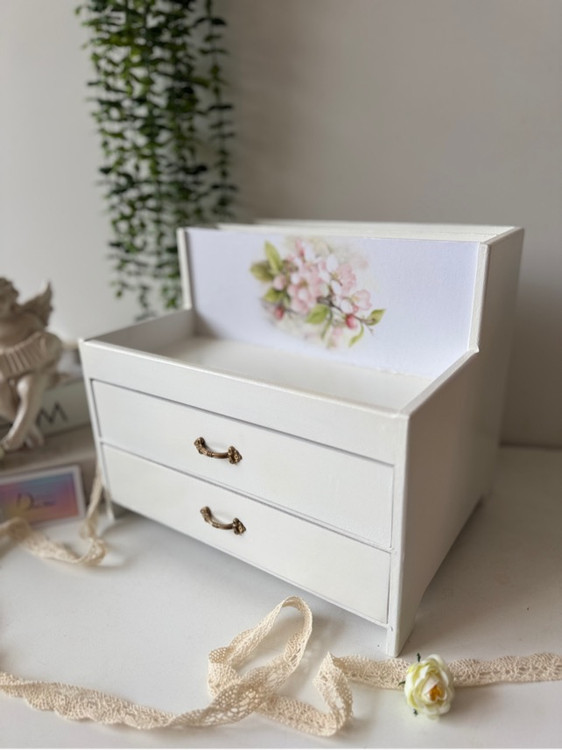 استند لوازم آرایش چوبی شیک