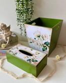 سطل و جادستمال چوبی