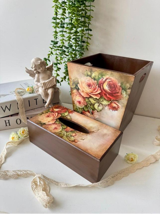 سطل و جادستمال کاغذی خاص