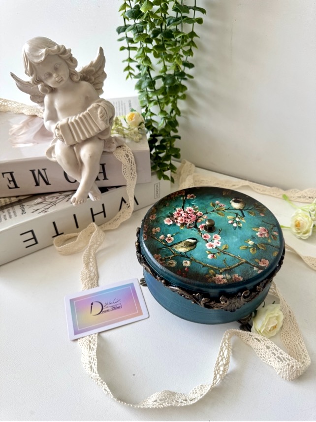 سرویس پذیرایی چوبی رنگ فیروزه ای