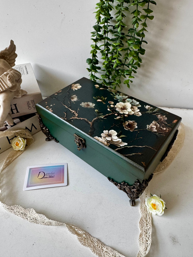 جاکاردی دوطرفه رنگ سبز آبی